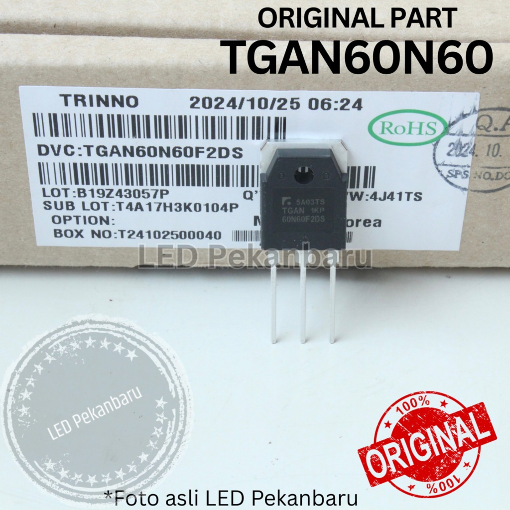 ต้นฉบับ IGBT TGAN60N60F TGAN60N60F TGAN 60N60 TGAN60N60F2DS 60N60F2DS 60A 600V TO-247