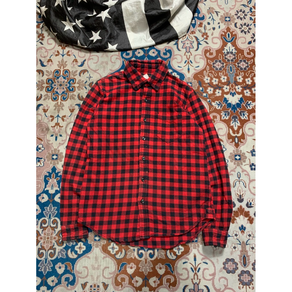 KEMEJA TBJ NEARBY SECOND เสื้อ FLANEL ดั้งเดิม