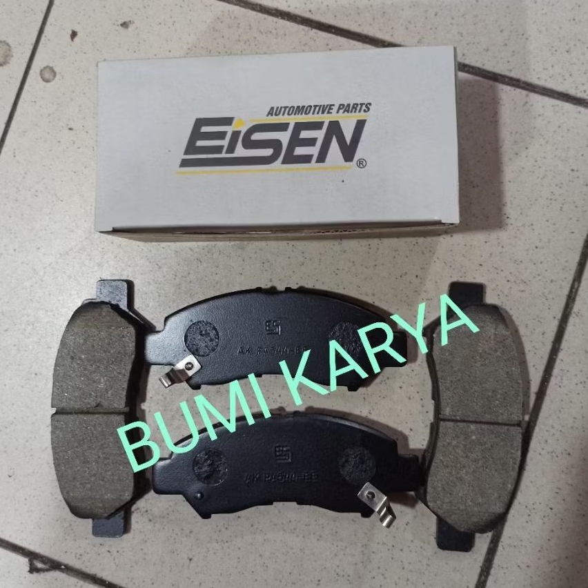 ผ้าเบรกหน้ารถยนต์ ใหม่ CARRY EISEN