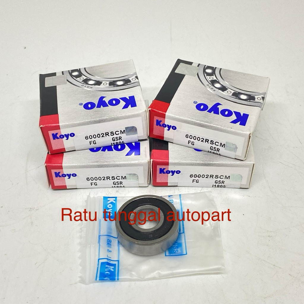 BEARING 6000 2RS 60002rs KOYO หมวกยาง