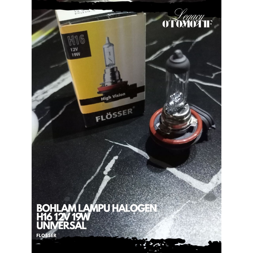[Legacy] หลอดไฟฮาโลเจน H16 12V 19W ดั้งเดิม |PGJ19-3