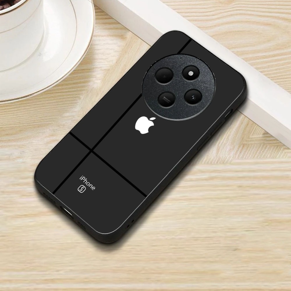 [M43] Redmi 14C Glass Softcase - Redmi 14C Glossy Case - เคส Redmi 14C - เคสมัน Redmi 14C