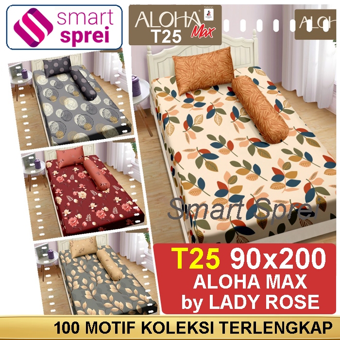 ALOHA BEDSHEET 90x200 / ALOHA MAX SINGLE BEDSHEET / PLAIN BEDSHEET 90x200