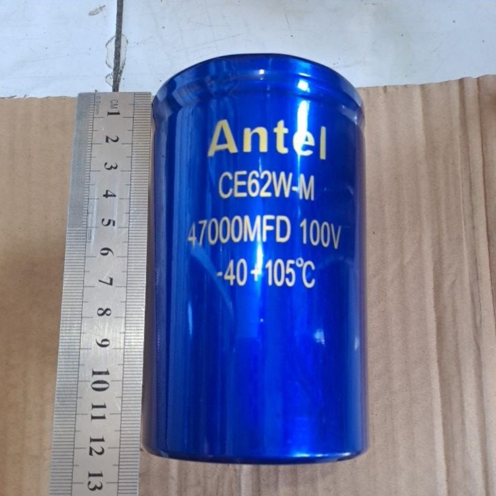 Elco antel 47000uf 100V ตามภาพถ่าย
