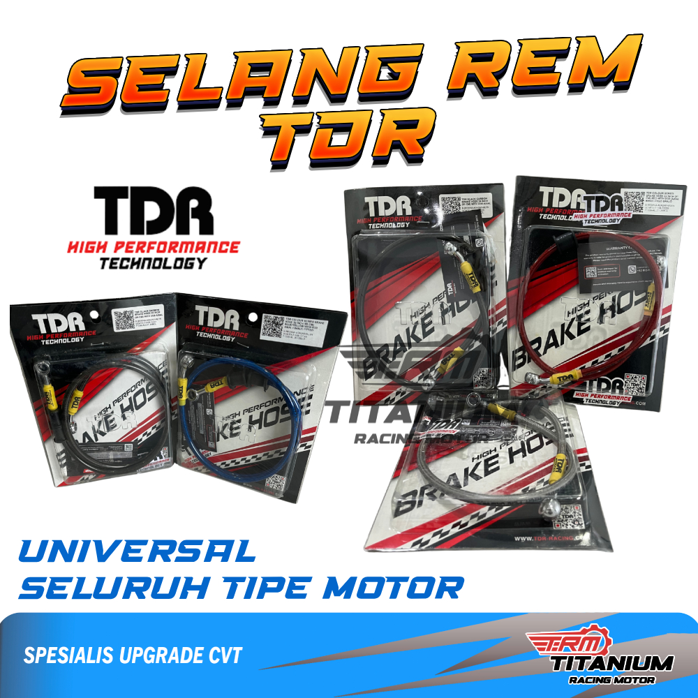 ท่อเบรก TDR RACING สําหรับรถจักรยานยนต์ทั้งหมด