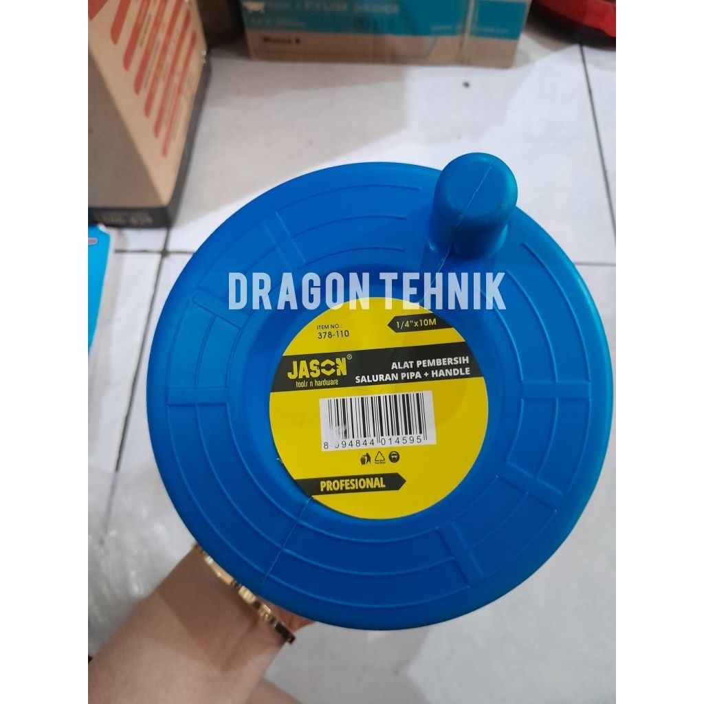 เครื่องมือทําความสะอาดท่อ Jason + ด้ามจับ 1/4X10M