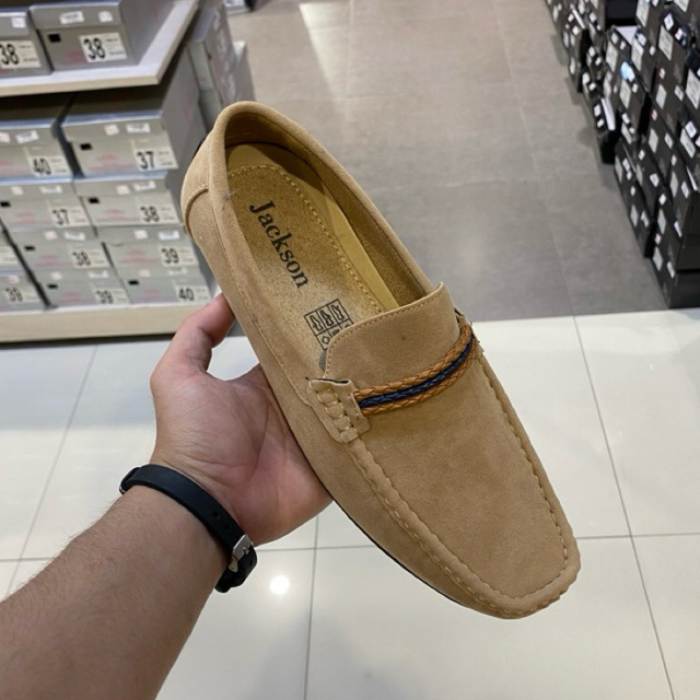 LAUV 1JA Jackson Jim joker Mens moccasin Shoes Original matahari mall