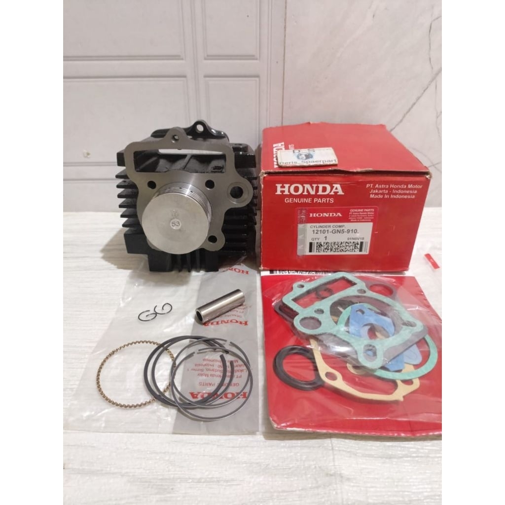 Piston block Bore up package GN5 53MM Honda Grand astrea prima supra x llama win star 800