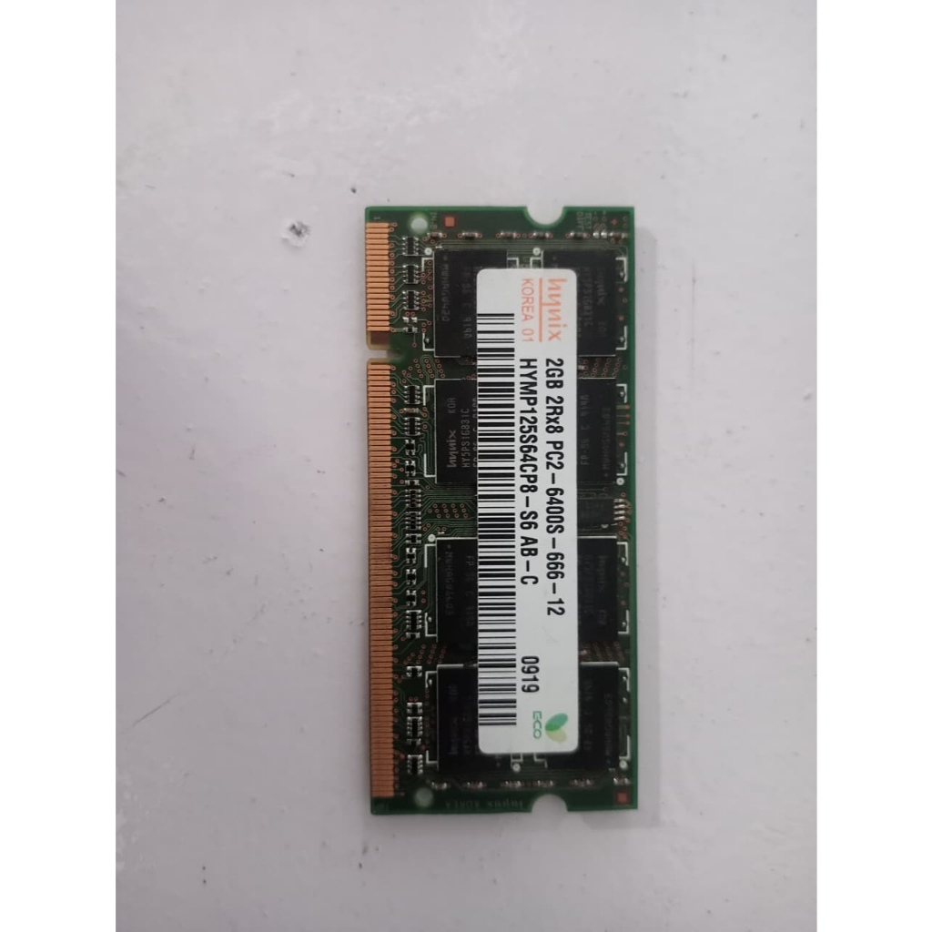 MEMORY SODIMM DDR2 HYNIX 2GB 6400S-666-12 - ercomp2