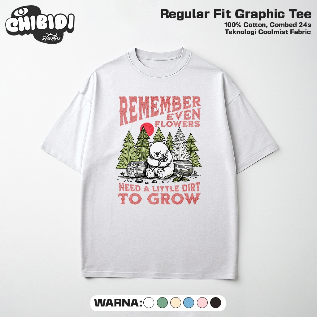 KATUN CHIBIDI.STD - เสื้อยืดผู้ชายและผู้หญิงญี่ปุ่นดั้งเดิม 100% ผ้าฝ้ายหวี 24s / เสื้อยืดเกาหลี - C