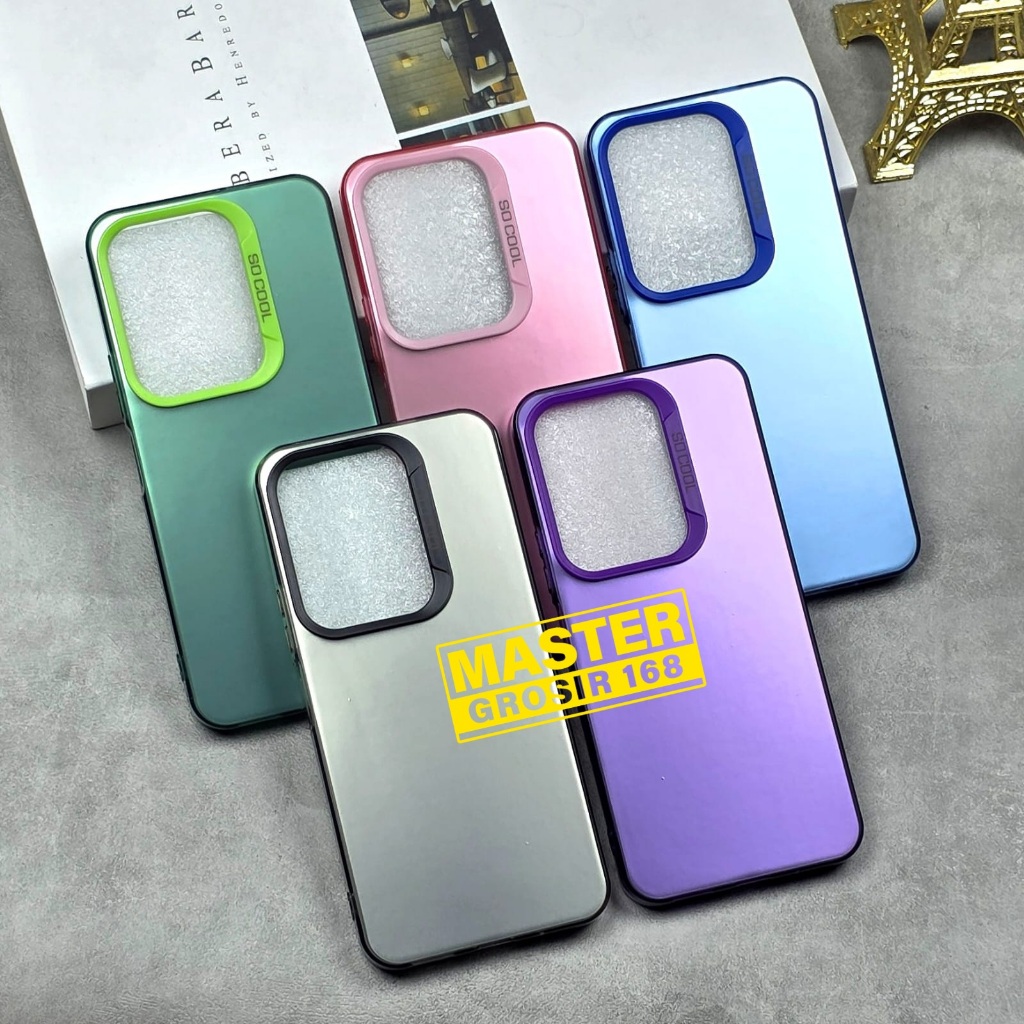 INFINIX หมายเหตุ 50X 5G INFINIX หมายเหตุ 50S 5G SOCOOL กรณี MACAROON กรณี IMD HYBRID PLATE HOLOGRAM 