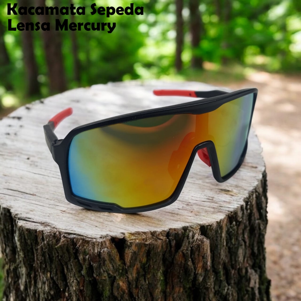 MERAH Kang Gege - Jogging Running Glasses - Running - Trekking Hikking - Mercury Protective Glasses 