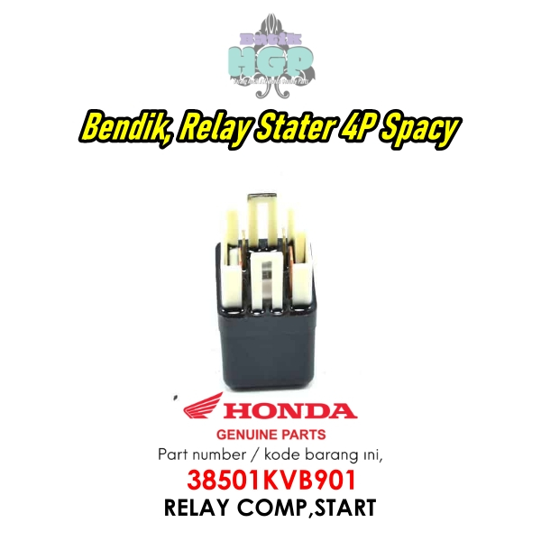 Bendik Stater Vario, beat Karbu, Relay Comp, Start Original AHM - 38501KVB901
