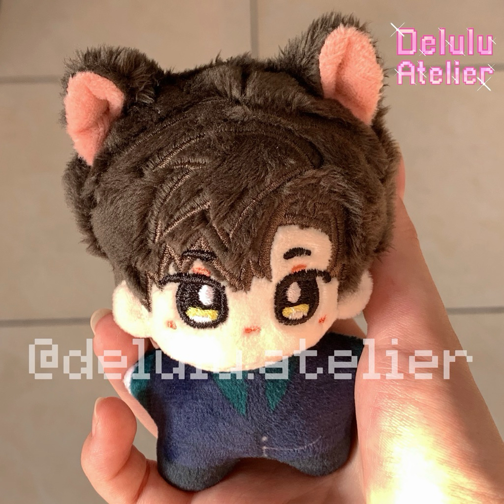 ตุ๊กตาปลาดาว Love and Deepspace Zayne ตุ๊กตาผ้ากํามะหยี่พร้อมพวงกุญแจ 10xm