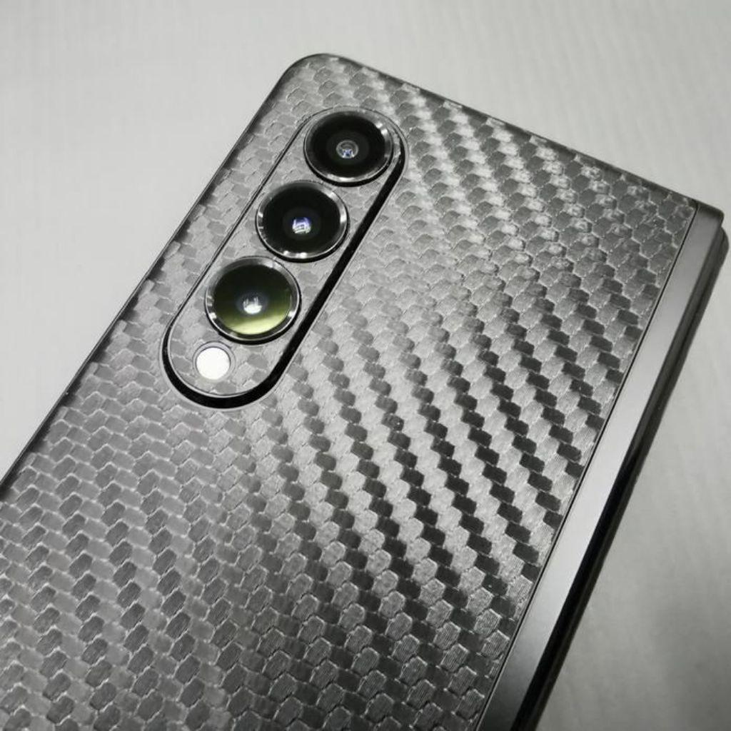 Garskin คาร์บอนสีดําป้องกันรอยขีดข่วนสติกเกอร์ด้านหลัง/หน้าจอด้านหลัง SAMSUNG Z FLIP 7 Z FOLD 7 M10 