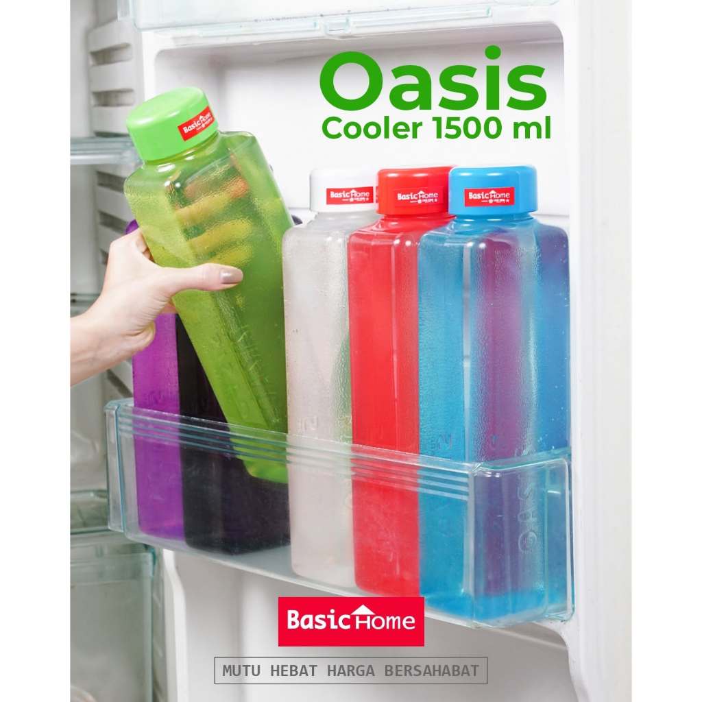 Oasis ขวดน้ําดื่มตู้เย็นคูลเลอร์ 1500ml & 1800ml Basic Home (มีmber of Lionstar)
