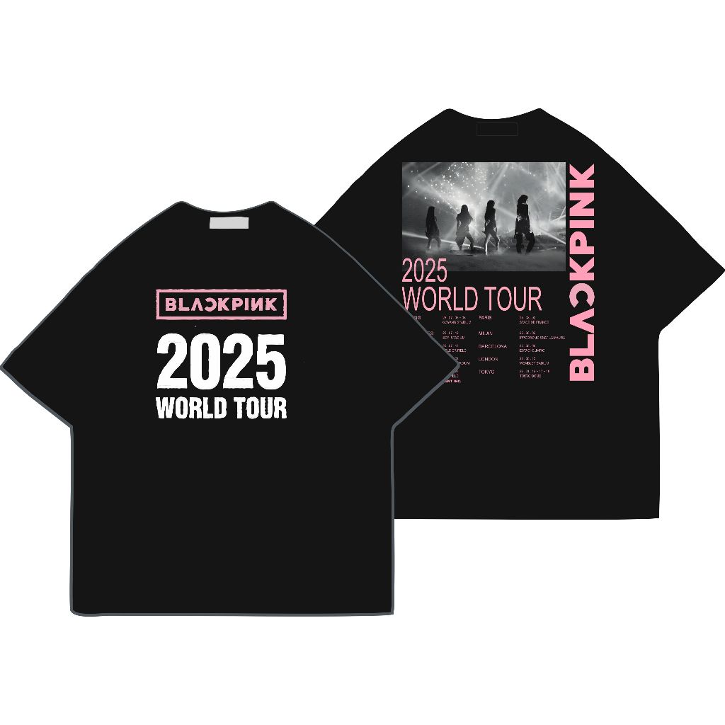 เสื้อยืด BLACKPINK Deadline Tour 2025