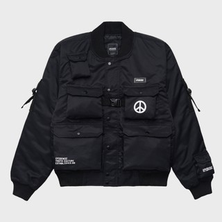 Epidemic Bomber Jacket Nightride Black