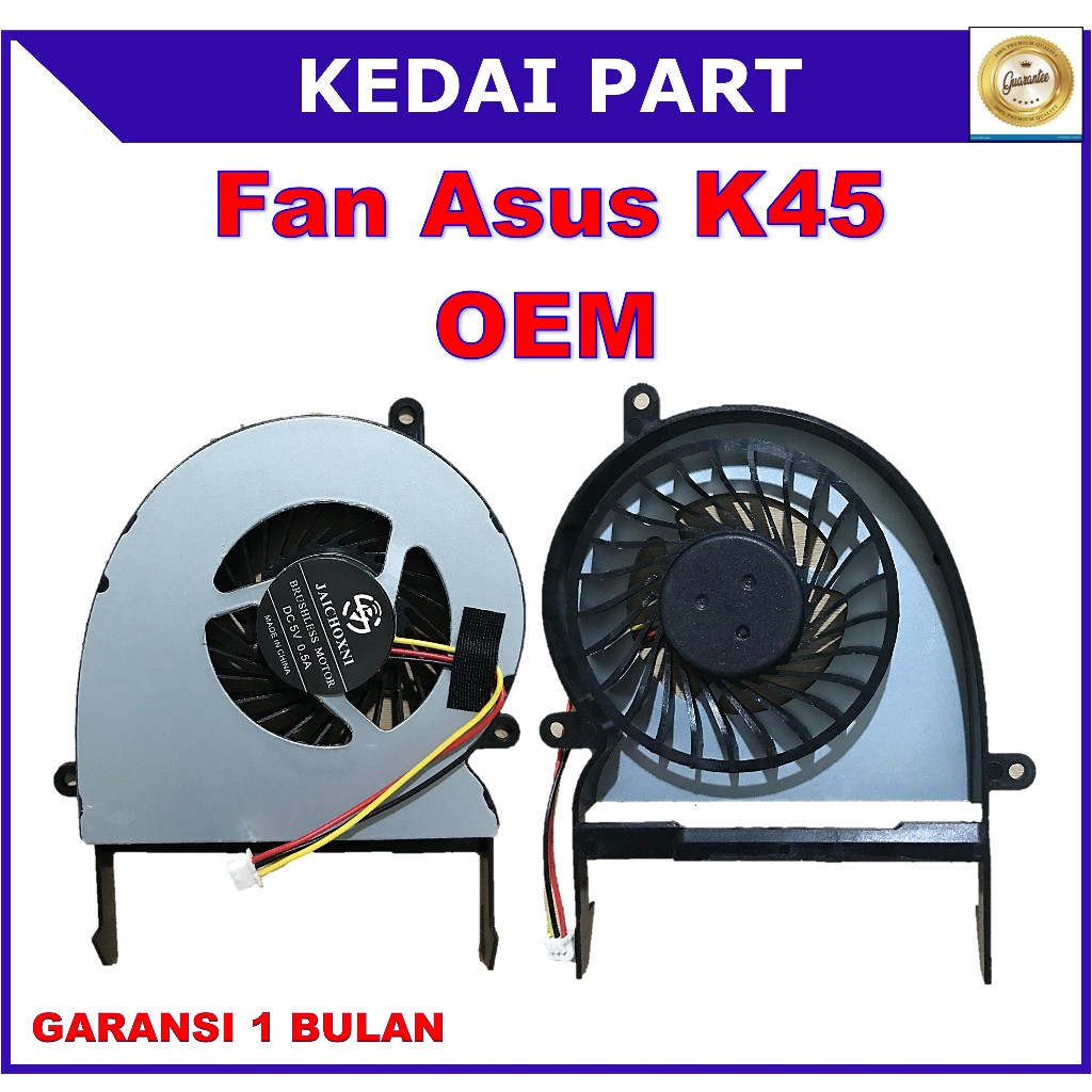ASUS K45 K45D K45DR K45E K45DE K45E45DR OEM COOLING FAN