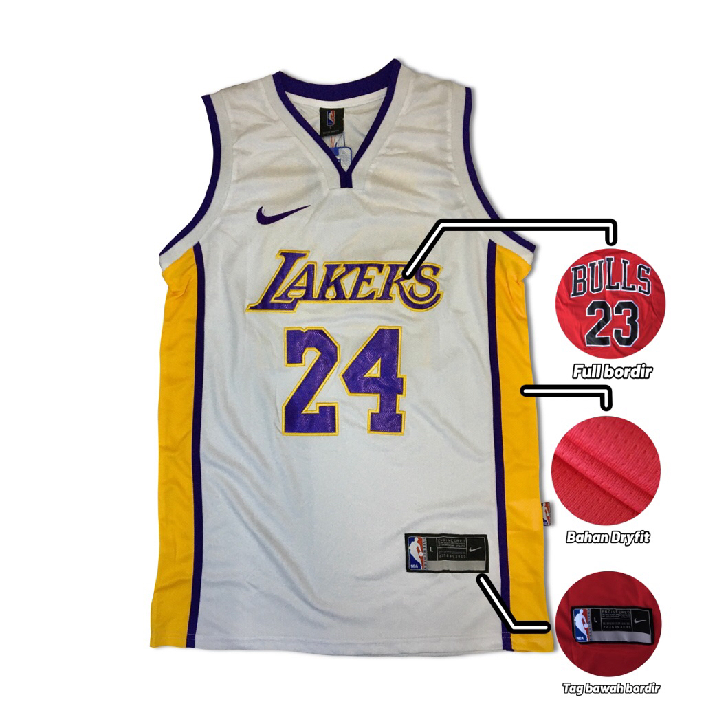เสื้อแข่ง NBA LAKERS BRYANT BASKETBALL
