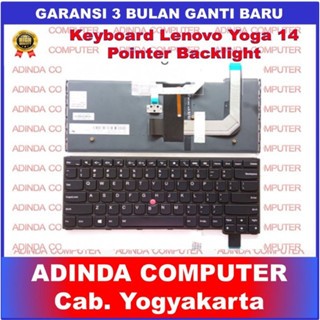 Lenovo Thinkpad S3 Yoga 14 460 P40 20dm 20dn 20fy 20j1 20j2 ตัวชี้แบ็คไลท์