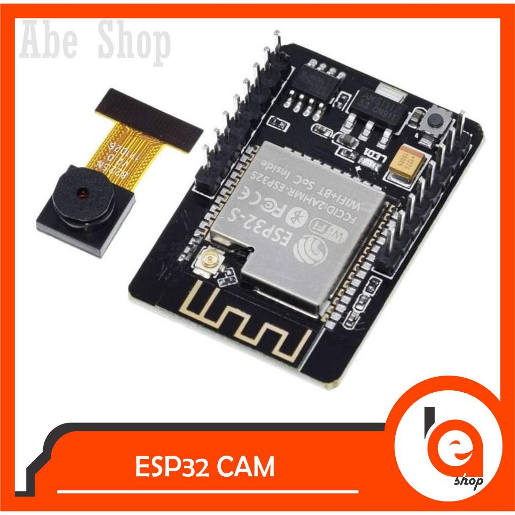 ESP32-CAM ชุดพัฒนากล้อง OV2640 โมดูล 32bit WiFi บลูทูธสําหรับ IoT