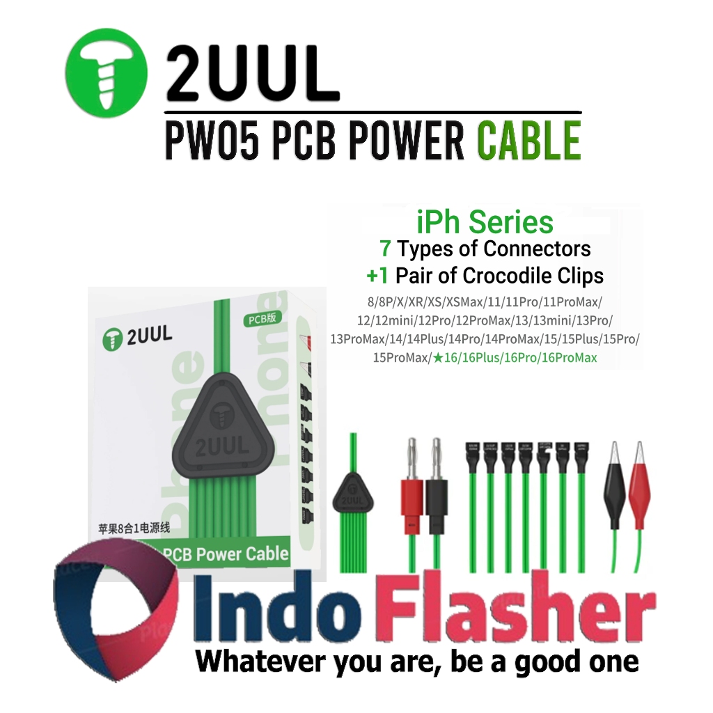 2UUL PW05 สายไฟ PCB สําหรับ iPhone 8 - 16 Pro Max - รุ่น PCB - สายไฟ iPhone