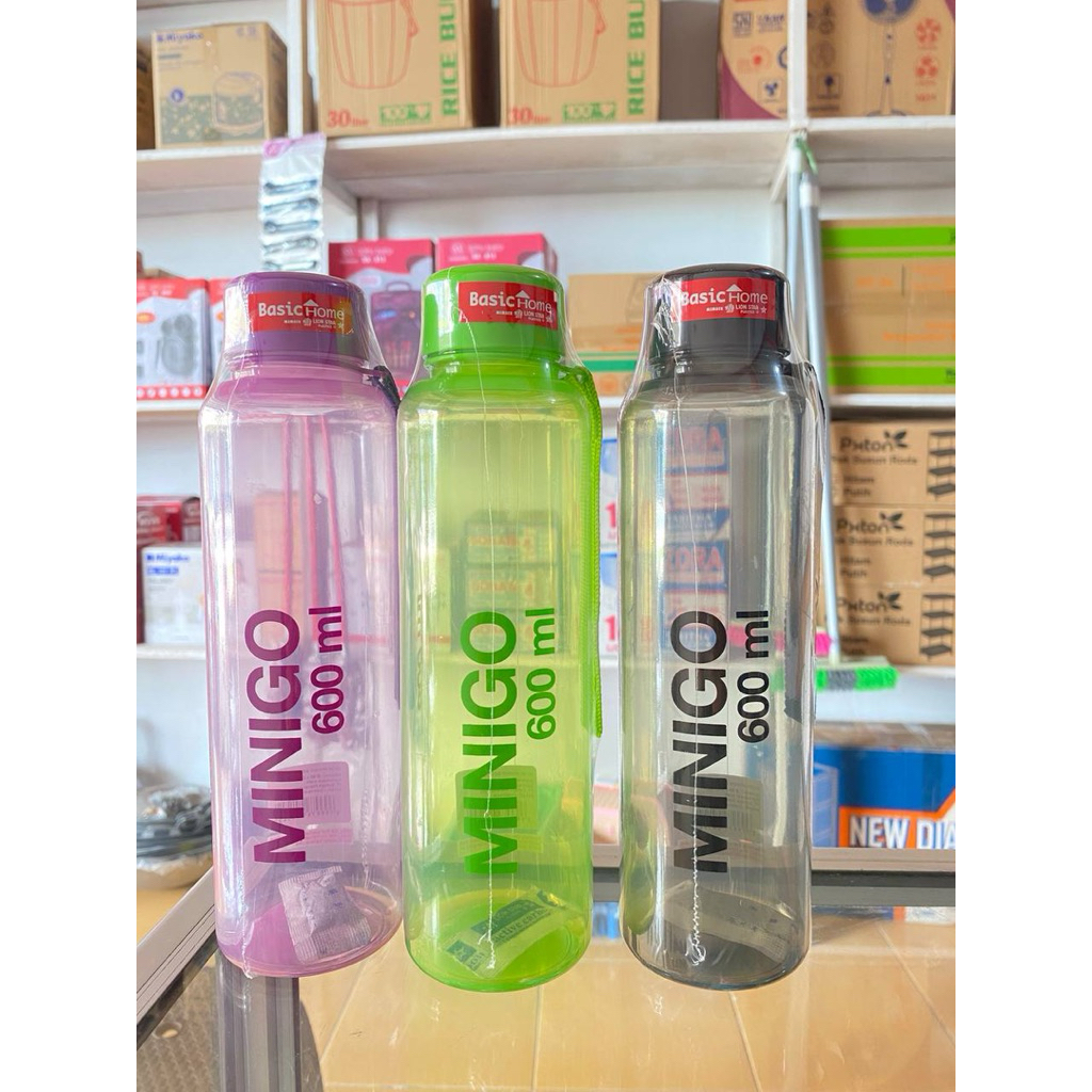MINIGO ขวดดื่ม 600ML / ขวดดื่ม / ขวดดื่ม 600ML / แก้วน้ําเครื่องดื่ม PL
