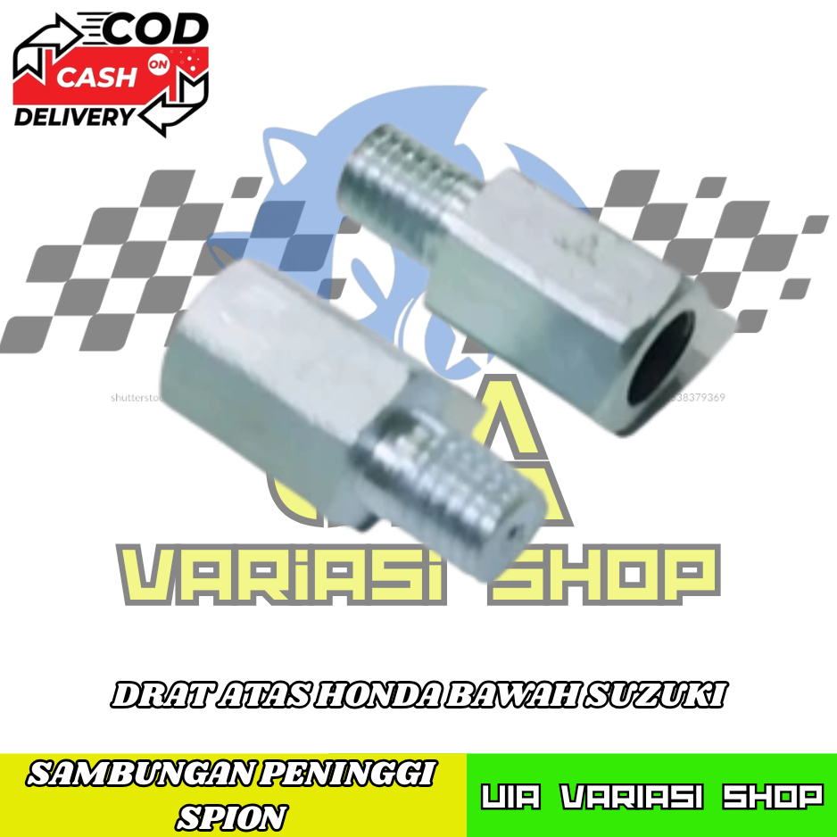 Suzuki to H0nda การเชื่อมต่อกระจกมองหลัง Suzuki การเชื่อมต่อกระจกมองหลังด้านบน H0nda