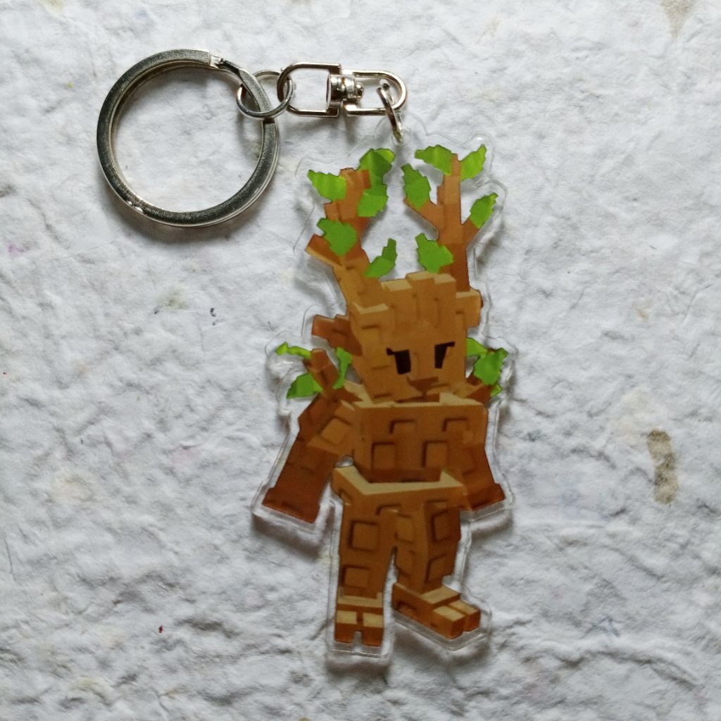 GANTUNGAN Ganci SPRIGGAN Grow A Garden พวงกุญแจ พวงกุญแจ พวงกุญแจ Grow A Garden Spriggan