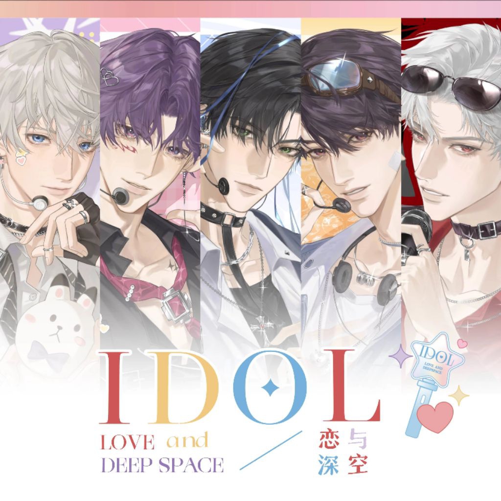 LOVE AND DEEPSPACE FANMERCH FANART IDOL SERIES ZAYNE