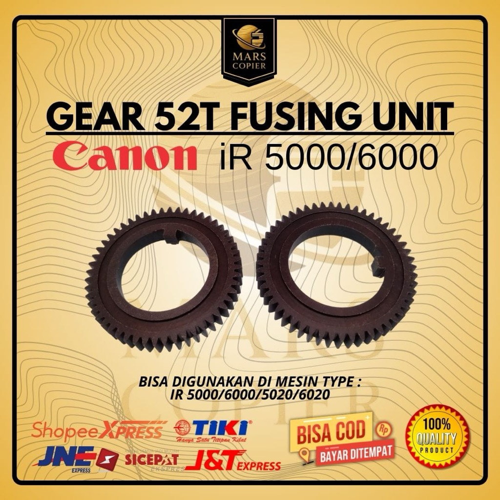 GEAR 52T HEATER CANON IR 5000 6000 5020 6020