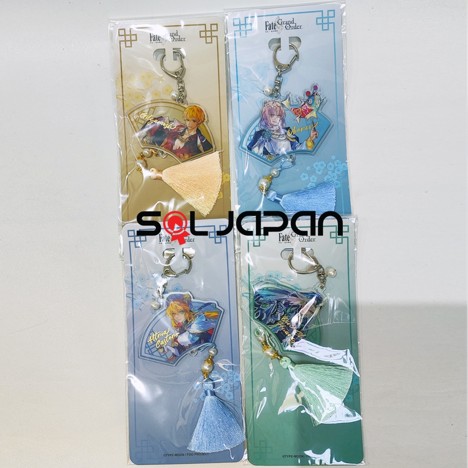 Fate Grand Order FGO ปีใหม่ CNY 2025 SQ จี้อะคริลิค Charm ไม้บรรทัด Pretender Caster Castoria Artori