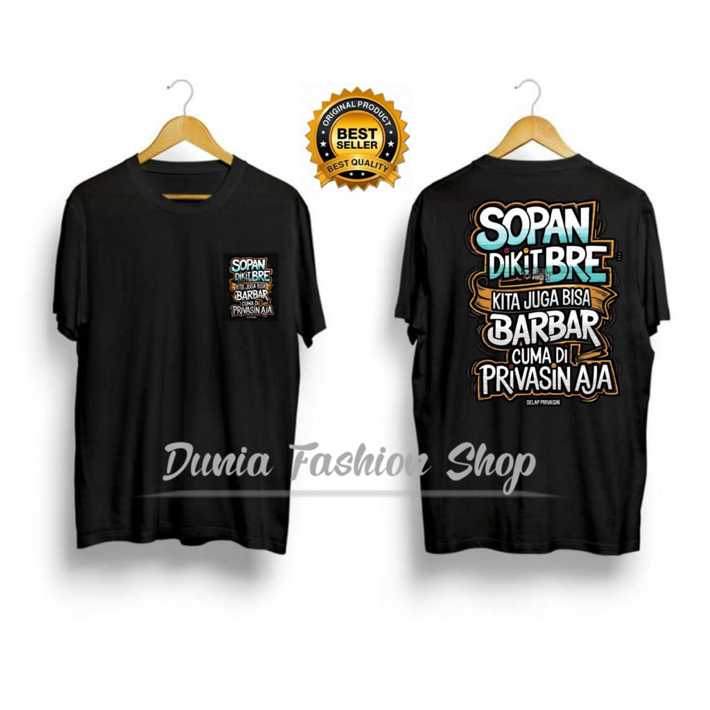 เสื้อยืด DISTRO TOP สําหรับผู้ชาย SOLE IS LITTLE, WE ARE ALSO CAN BE BAR2, JUST PRIVACY