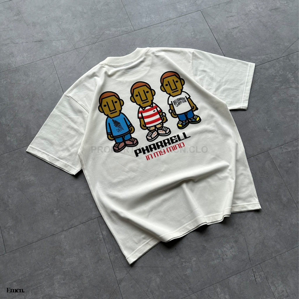 EMCN เสื้อยืดไมโลขนาดใหญ่ Pharrel Williams ราคา ถูกที่สุด ดีลบีเคเค แกลเลอรีภาพที่ 4