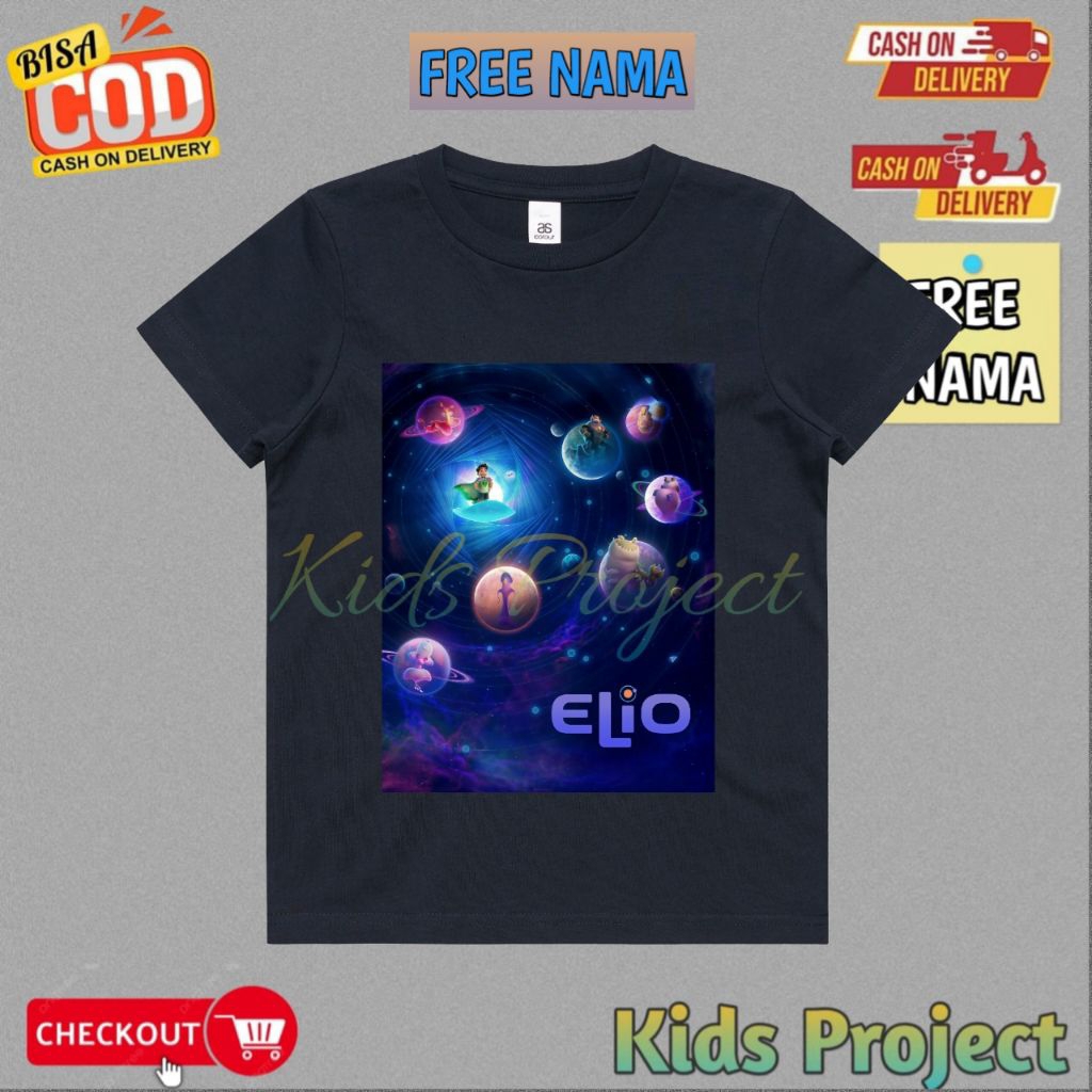 Disney Movie Elio Kids T-shirt - เสื้อยืดเด็กชายและเด็กหญิง