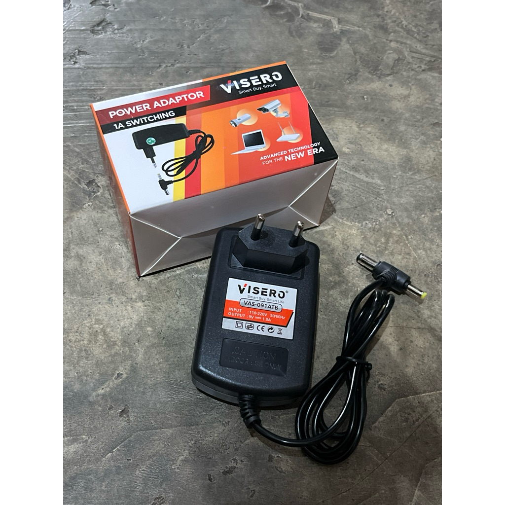 อะแดปเตอร์ Visero 9Volt 1Ampere