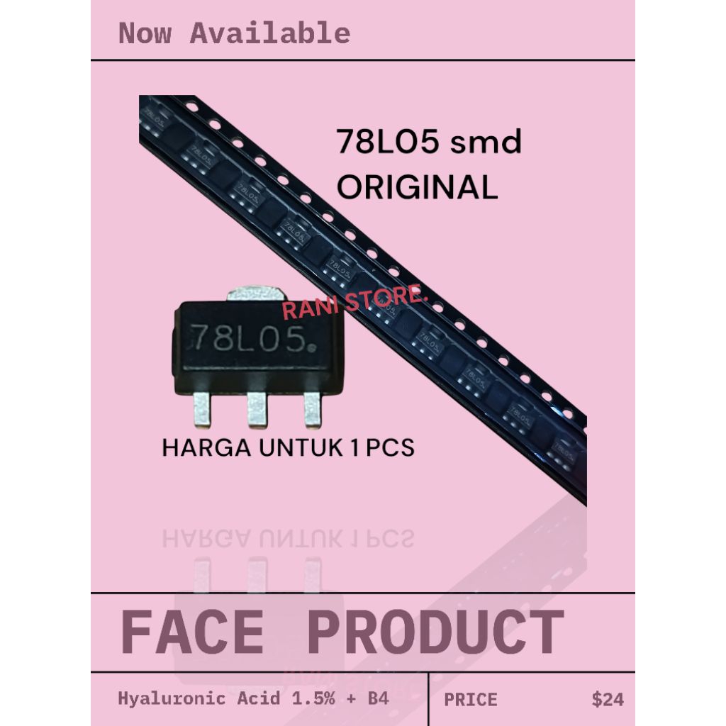 78L05 78L05 SMD 78L05 SOT89 ต้นฉบับ