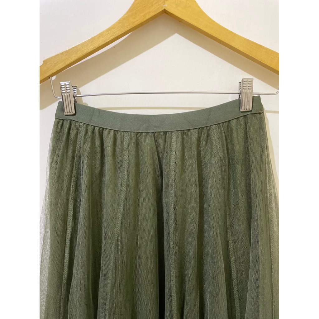 กระโปรง Tutu Army Gembul โดย Axes Femme