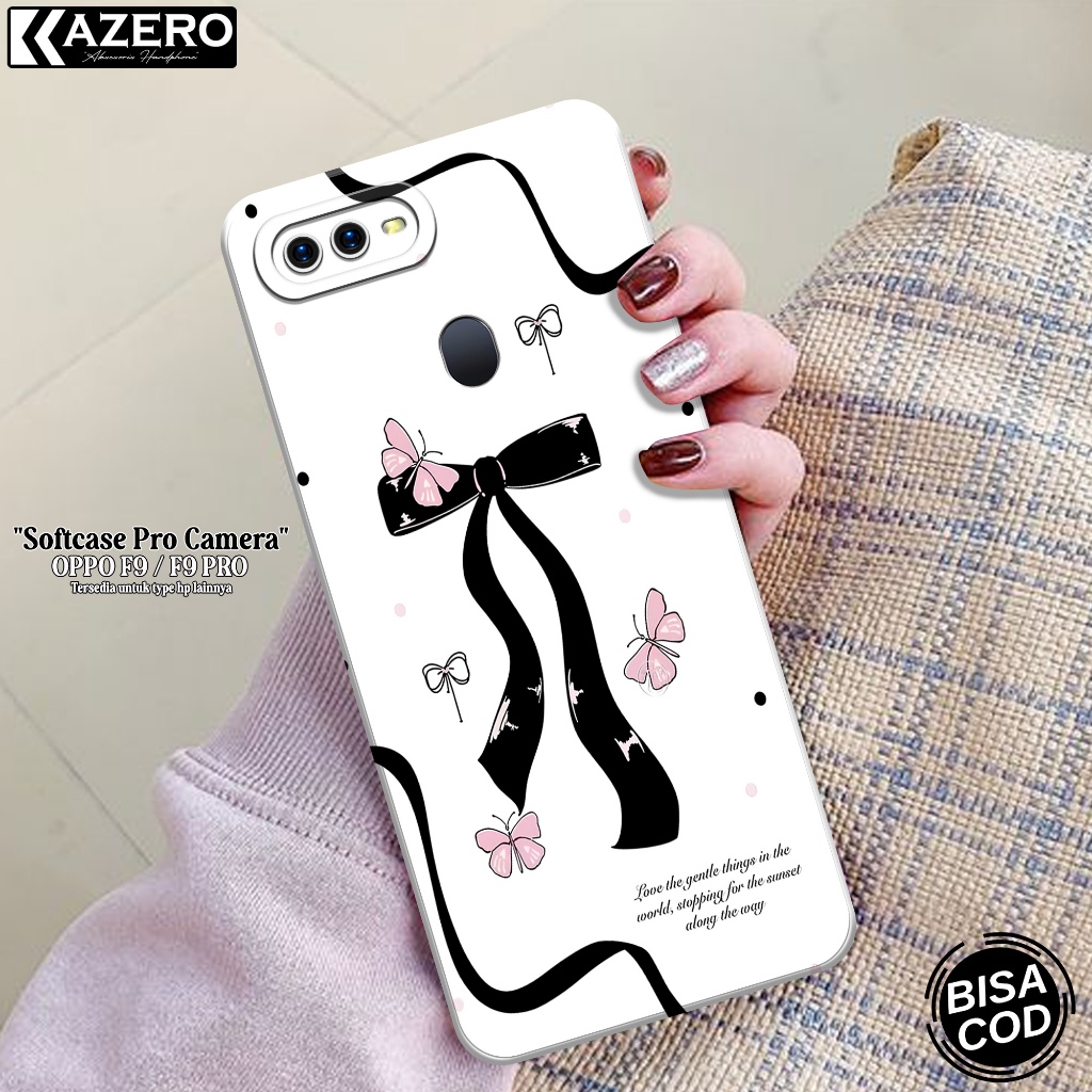 HP OPPO F9 / F9 PRO เคสแฟชั่นล่าสุด Aesthetic Softcase OPPO F9 / F9 PROSilicone Pro เคสกล้อง OPPO F9