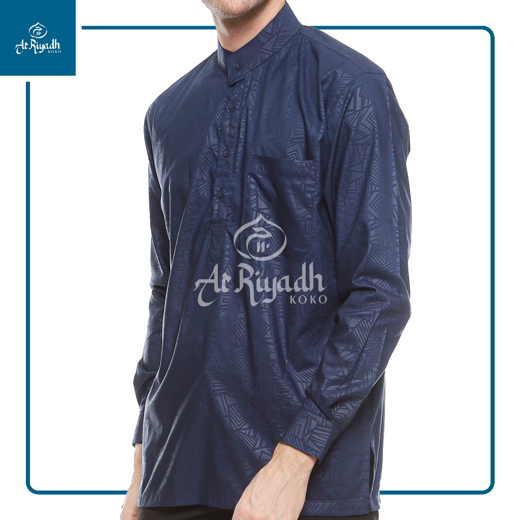 ZAWEEYA Ajmal Series เสื้อโคโกะลายแมนเซอร์เรียบหรู