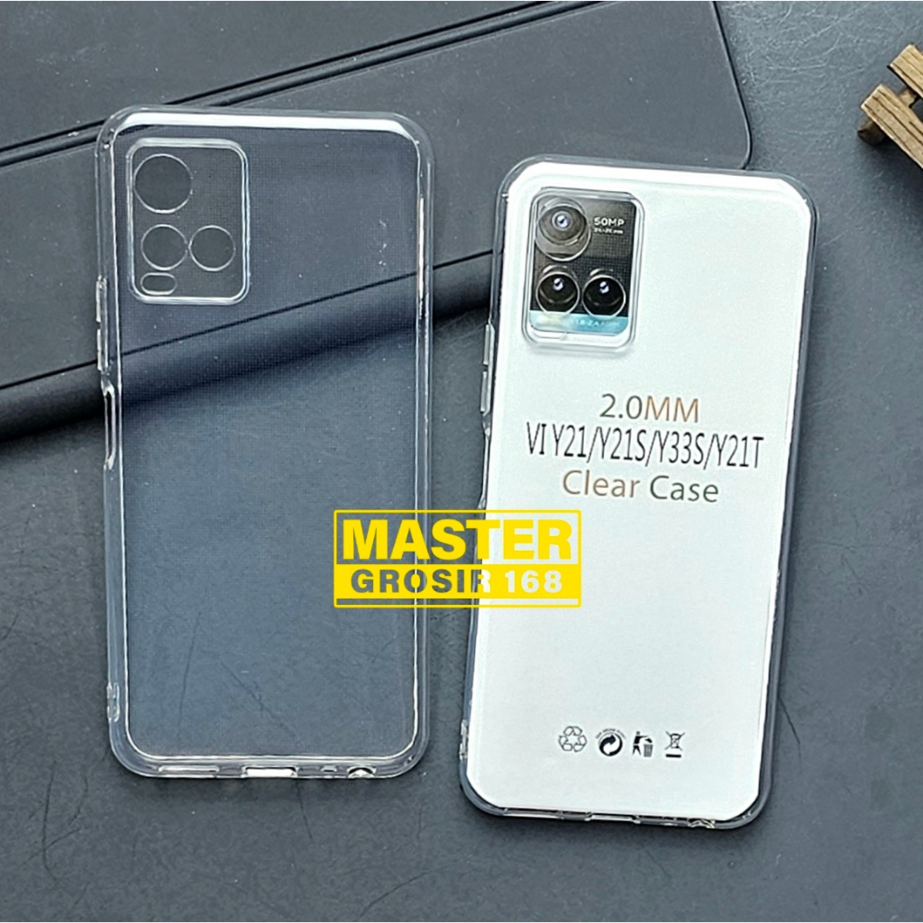 CASE VIVO Y21S VIVO Y21 VIVO Y21A VIVO Y21T VIVO Y33T VIVO Y33S CLEAR HD CASE 2.0MM CASE CLEAR CH-1