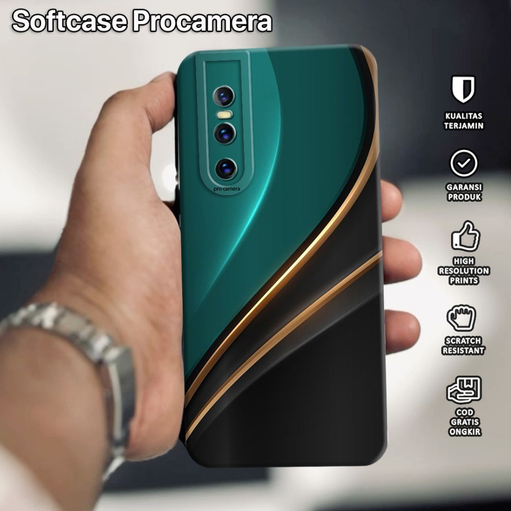 เคสสําหรับ VIVO V15 1819 แฟชั่นปลอก Softcase ล่าสุด 2025 - DK41 - Macaron ปกป้องกล้อง Kesing Hp Casi