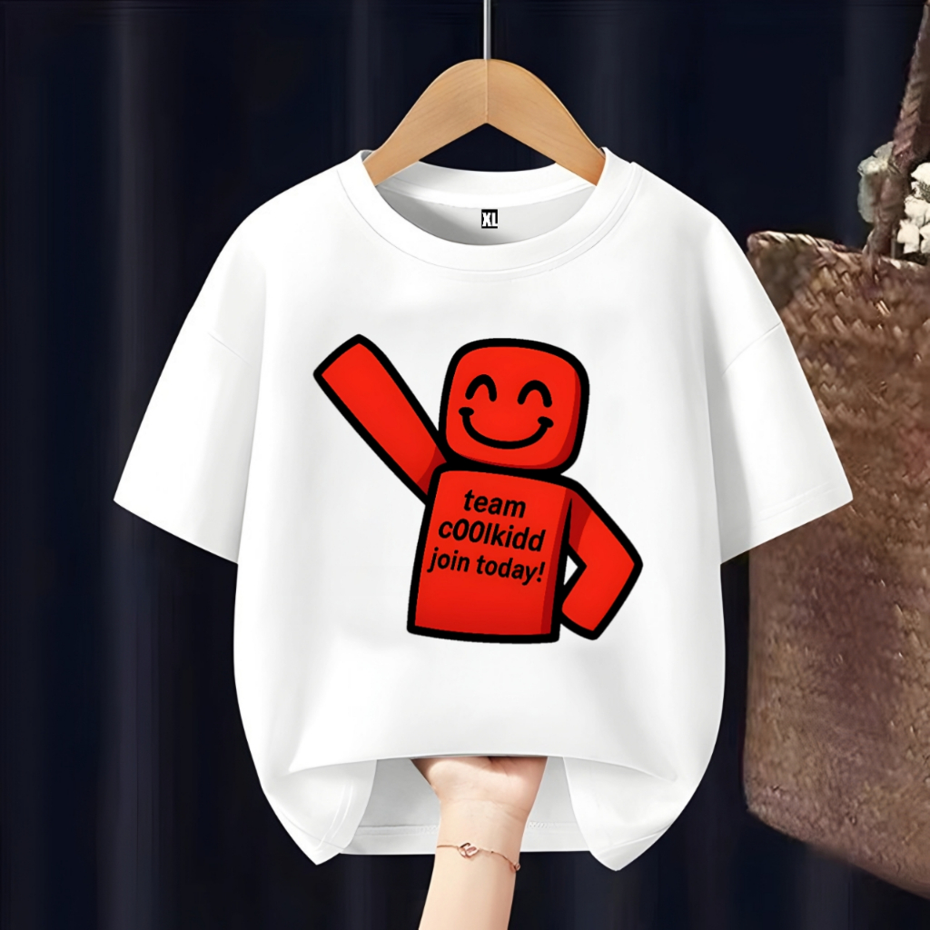 ROBLOX COOLKIDD C00lkid เสื้อยืดเด็ก FREE CUSTOM NAME