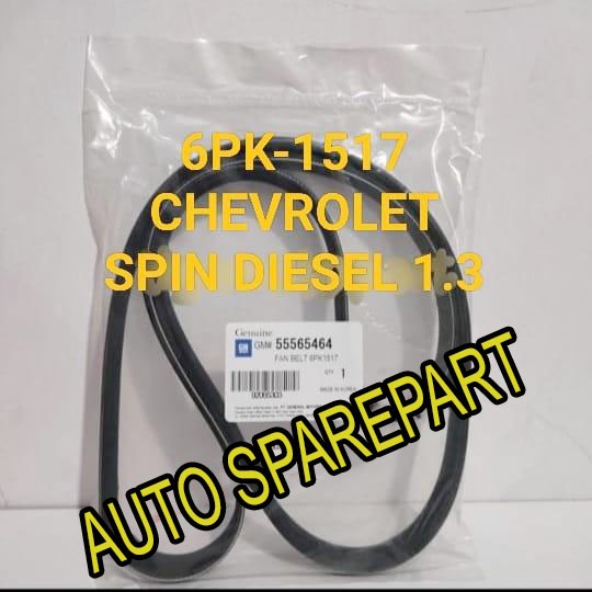 FAN VAN V BELT FAN STRAP 6PK1517 CHEVROLET SPIN 1.3 DIESEL 6PK-1517