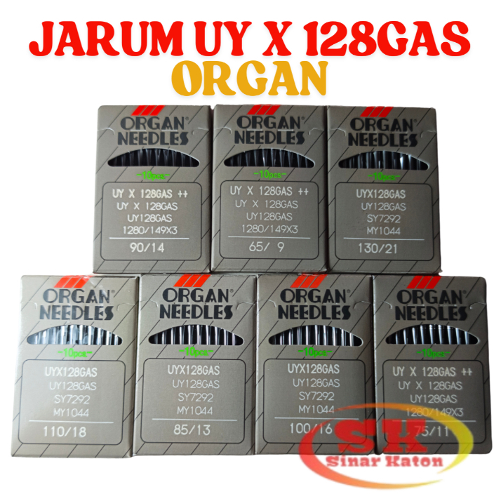 UY NEEDLES x 128 ORGERS ORIGINAL OVERDECK NEEDLES