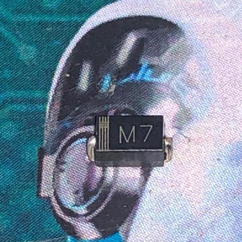 ไดโอดไดโอด 1N4007 SMD Rectifier M7