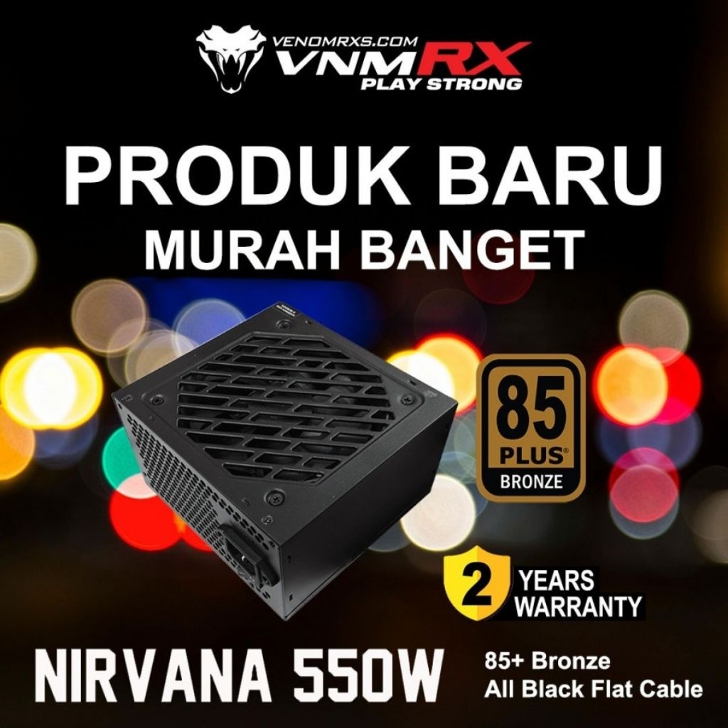 PSU VENOMRX PSU NIRVANA 550 WATT 85+