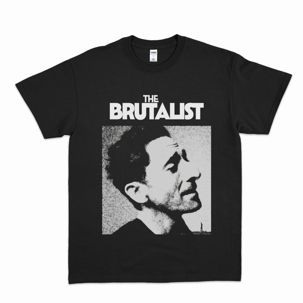 เสื้อยืด THE BRUTALIST FILM - MOVIE POSTER / MOVIE T-SHIRT