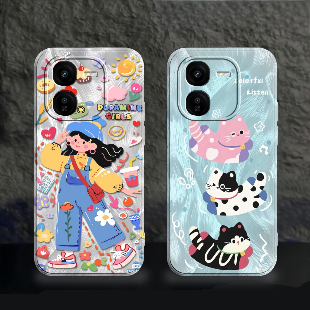 เคส Vivo iqoo Z9x - เคส Procamera Softcase สําหรับโทรศัพท์มือถือ iqoo Z9 เคสแฟชั่น [HH-2179]